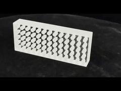 छिद्रित क्वार्ट्ज ग्लास प्लेट उच्च तापमान प्रतिरोधी