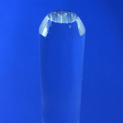 Clear Custom Made K9 Solar Cylindrical Light Guide Rod Prism For High Precision Lighting