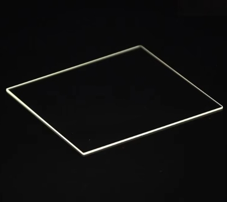 High Light Transmittance High Temperature Resistant Optical Glass Quartz Glass Sheet For Laboratory Instrument