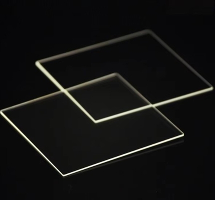 High Light Transmittance High Temperature Resistant Optical Glass Quartz Glass Sheet For Laboratory Instrument