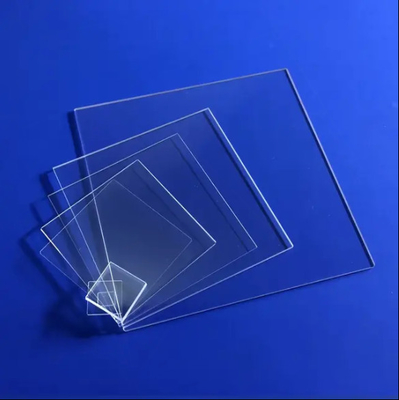 Customized Quartz Glass Sheet Quartz Plate Square or Round Quartz Window Resistant to High Temperature