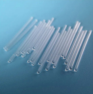 Polished Quartz Glass Tube With One End Sealed Clear And Transparent Material