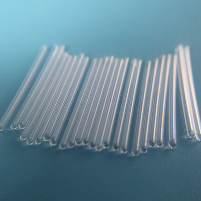 Polished Quartz Glass Tube With One End Sealed Clear And Transparent Material