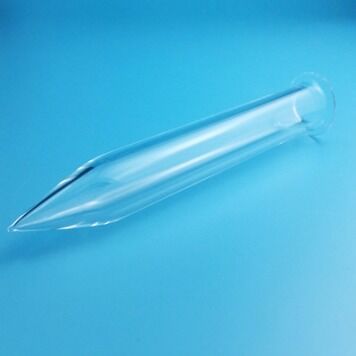 Customized Transparent Conical Fused Quartz Tube For Industrial