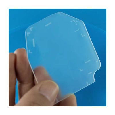 फ्रॉस्टेड क्वार्ट्ज फ्यूज़्ड सिलिका प्लेट उत्कीर्णन क्वार्ट्ज ग्लास प्लेट OEM ऑप्टिकल प्लेटफ़ॉर्म के लिए