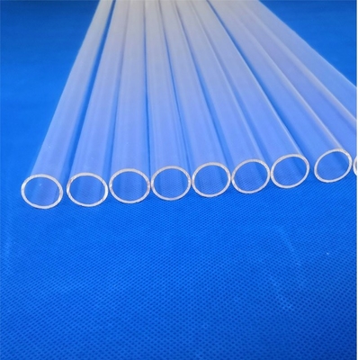 Manufacturers Processing High Purity Quartz Capillary Rod Transparent High Temperature Resistant Quartz Glass Capillary
