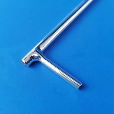 चांदी लेपित सतह क्वार्ट्ज ग्लास ट्यूब स्थिर प्रदर्शन