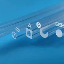 two bores tube - Chemical Resistance Quartz Capillary High Purity Theta Profile Circular With Internal Septum