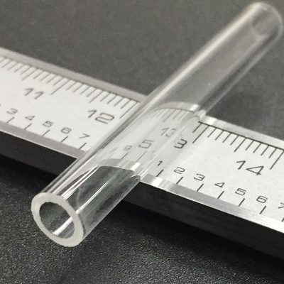High Light Transmission Light Guiding F- doped Fused Silica Capillary Tubing