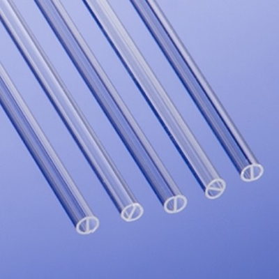 two bores tube - Chemical Resistance Quartz Capillary High Purity Theta Profile Circular With Internal Septum