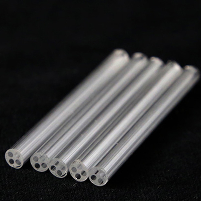 Four Bore Circular Quartz Capillary Tube Tubing High Purity
