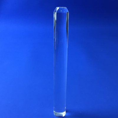 Clear Custom Made K9 Solar Cylindrical Light Guide Rod Prism For High Precision Lighting
