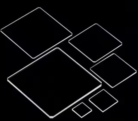 High Light Transmittance High Temperature Resistant Optical Glass Quartz Glass Sheet For Laboratory Instrument