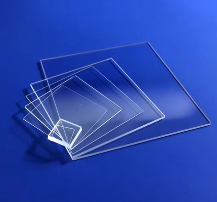 High Light Transmittance High Temperature Resistant Optical Glass Quartz Glass Sheet For Laboratory Instrument