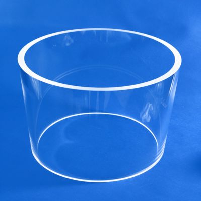 Thick-walled Fused Quartz Glass Tube ±1mm Tolerance for precision Applications