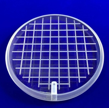 Machining Quartz Glass Fused Quartz Transparent Slotted Plate Tolerance ±0.02mm