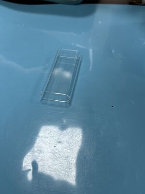 98mm OD High Purity Quartz Glass Tube Customizable Wall Thickness For Semiconductor Equipment
